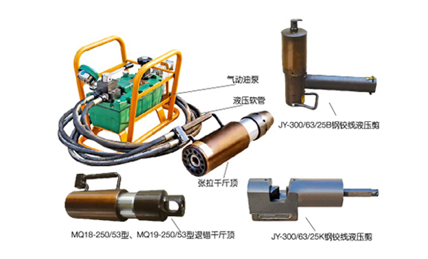 氣動錨索張拉機(jī)具